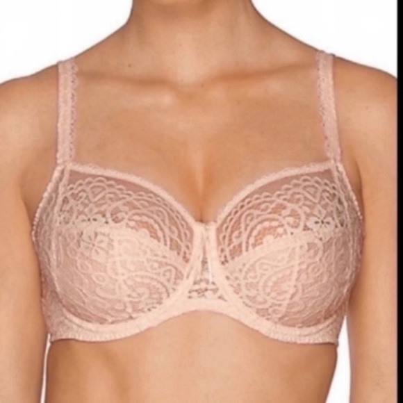 Prima Donna 014-1602 Twist I Do Full Cup Underwire Bra Silky Tan 36 D NEW. - Picture 1 of 5